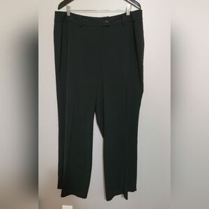 Classic Louben Women's Black Wide Leg Trousers